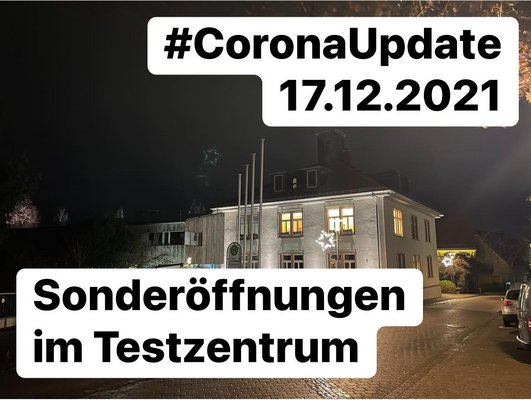 Corona-Update I 17.12.2021