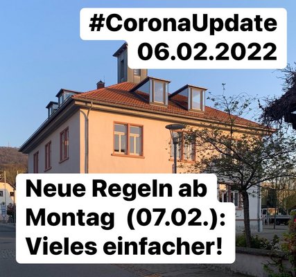 Corona-Update I 06.02.2022