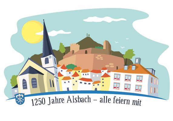 1250 Jahre Alsbach - noch 60 Tage